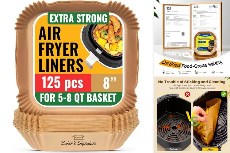 Detailed view of Best 125Pcs Disposable Liners for Easy, Mess-Free Cooking