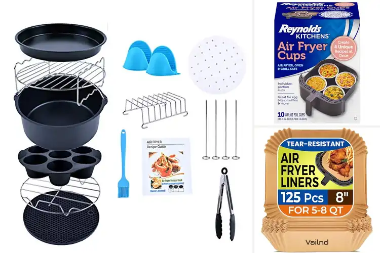 Detailed view of Best Air Fryer Accessories Set