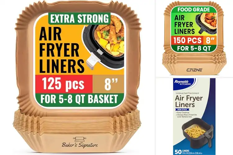 Detailed view of Best Air Fryer Disposable Liners