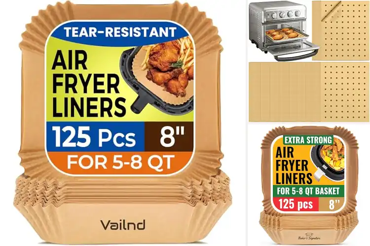Detailed view of Best Air Fryer Tray Liners