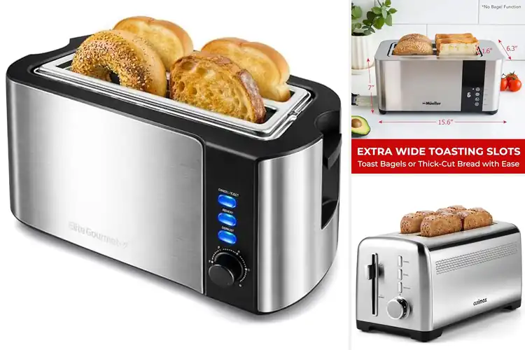 Detailed view of Best Artisan Toasters for Perfect Even Toasting