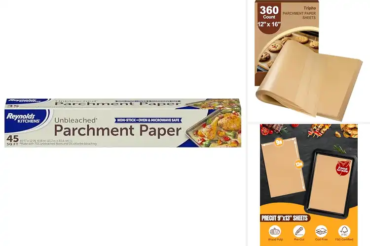 Detailed view of Best Baking Parchment Papers: Bake with Ease, Clean & Enjoy