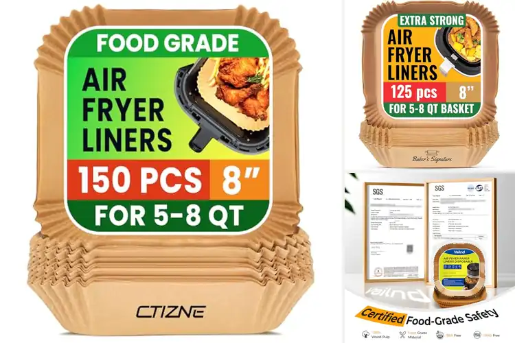 Detailed view of Best BPA Free Air Fryer Liners