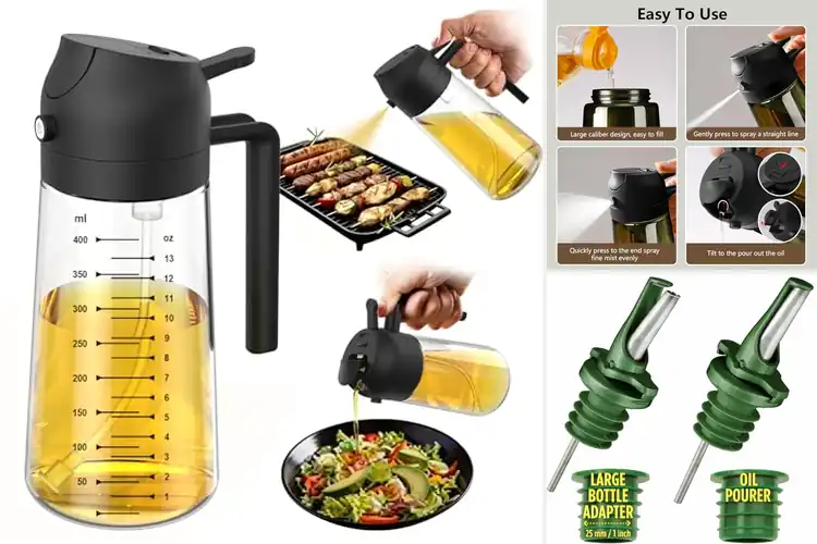 Detailed view of Best BPA-Free Oil Dispensers