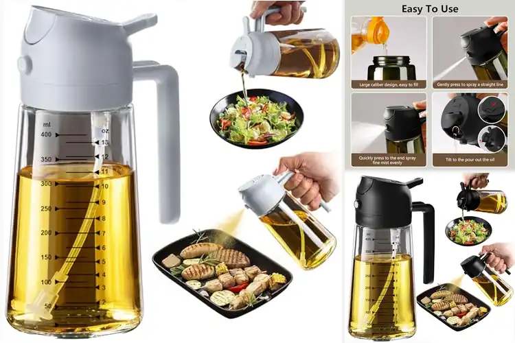 Detailed view of Best BPA-Free Oil Mister: Healthy, Even Cooking Made Easy