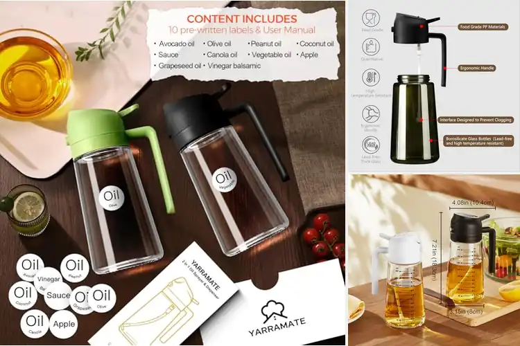 Detailed view of Best BPA-Free Oil Sprayers