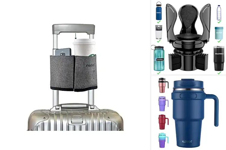 Detailed view of Best Cup Holder Compatible Travel Mugs
