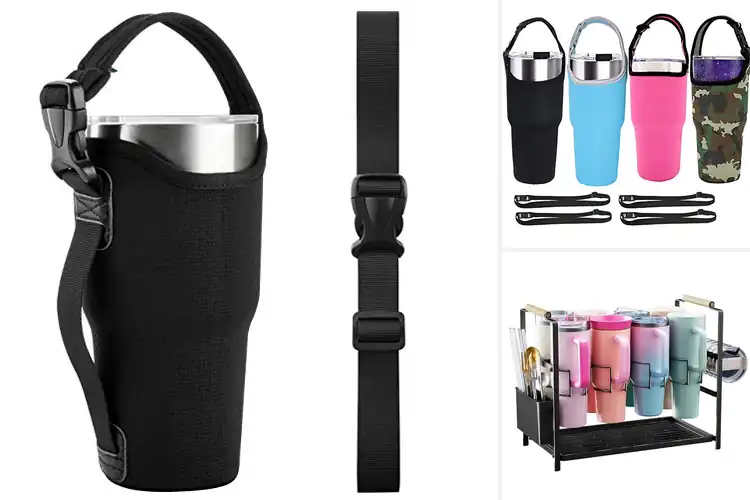 Detailed view of Best Cup Holder Compatible Travel Tumbler