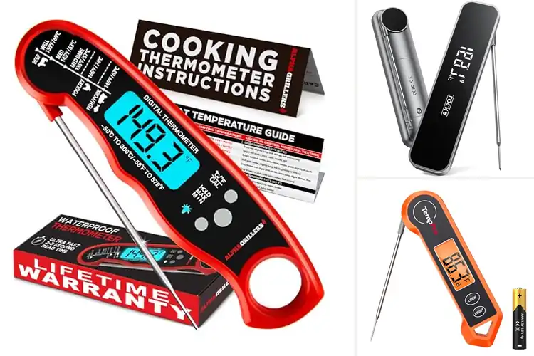 Detailed view of Best Digital Food Thermometers For Cooking And Grilling