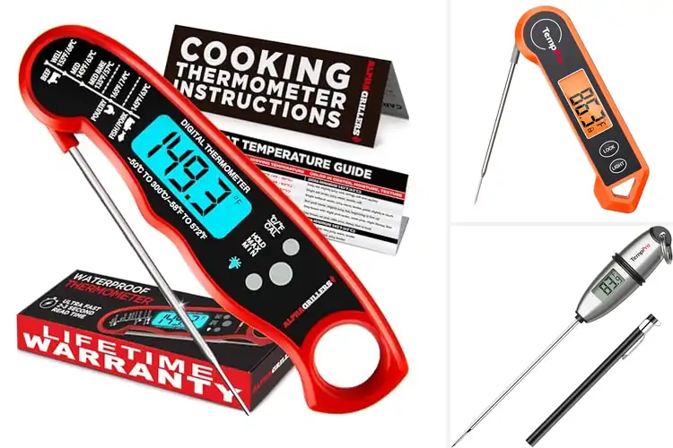 Detailed view of Best Digital Food Thermometers for Fast, Accurate Cooking