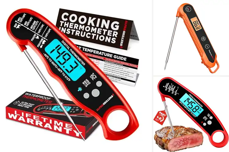 Detailed view of Best Digital Kitchen Thermometers For Grilling