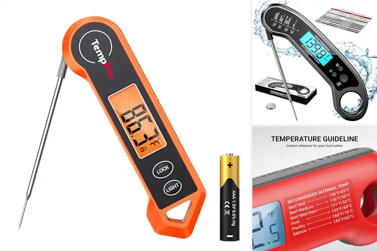 Detailed view of Best Digital Meat Thermometers For Grilling