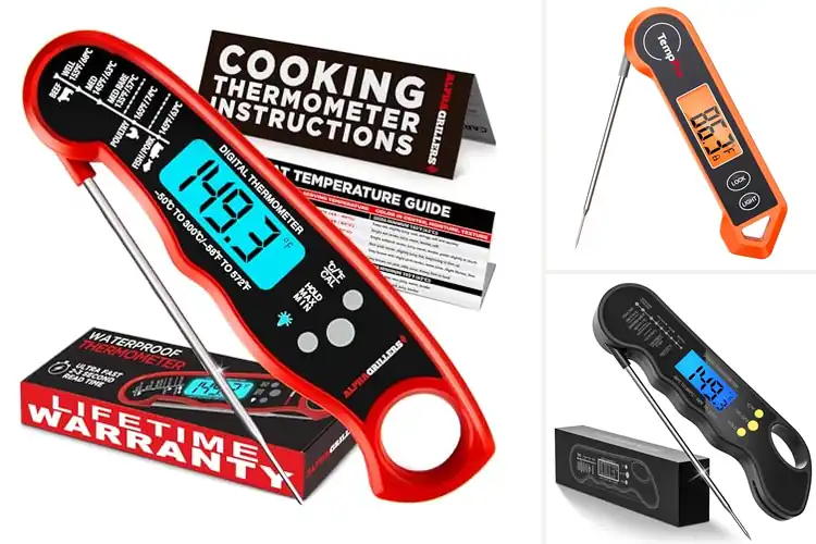 Detailed view of Best Digital Meat Thermometers for Fast, Accurate Cooking