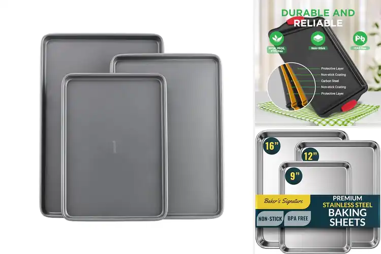 Detailed view of Best Dishwasher Safe Baking Sheets