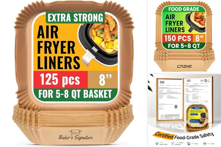 Detailed view of Best Disposable Air Fryer Liners for Easy, Mess-Free Cooking