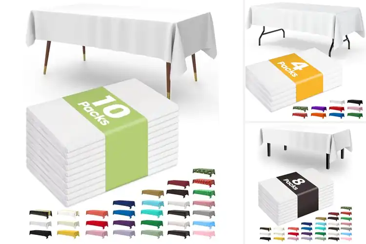 Detailed view of Best Disposable Tablecloths