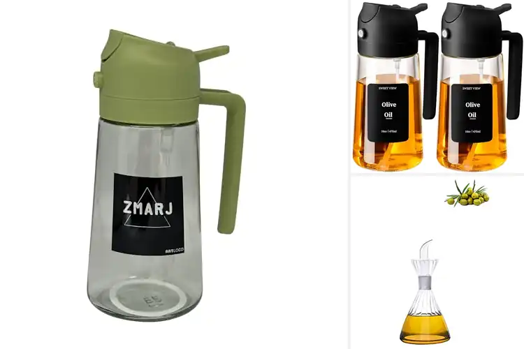 Detailed view of Best Dual Mode Olive Oil Misters And Pourers