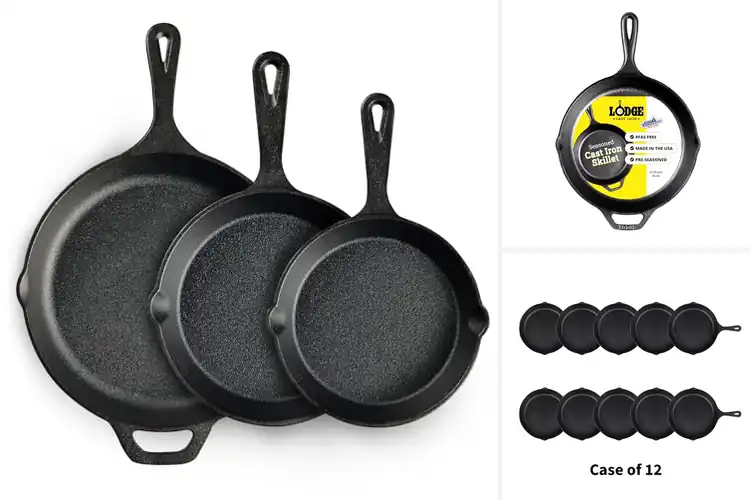 Detailed view of Best EasyCare Cast Iron Skillets
