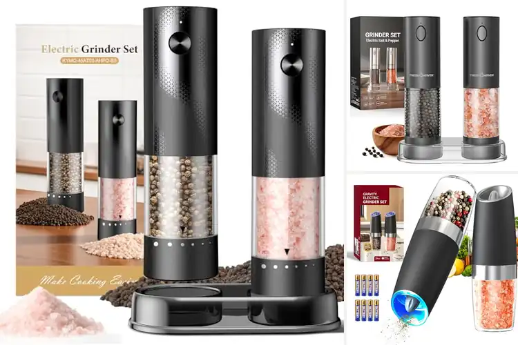 Detailed view of Best Electric Salt And Pepper Grinders