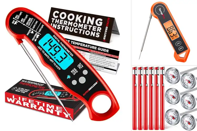 Detailed view of Best Food Thermometers: Top 10 for Fast, Accurate Cooking