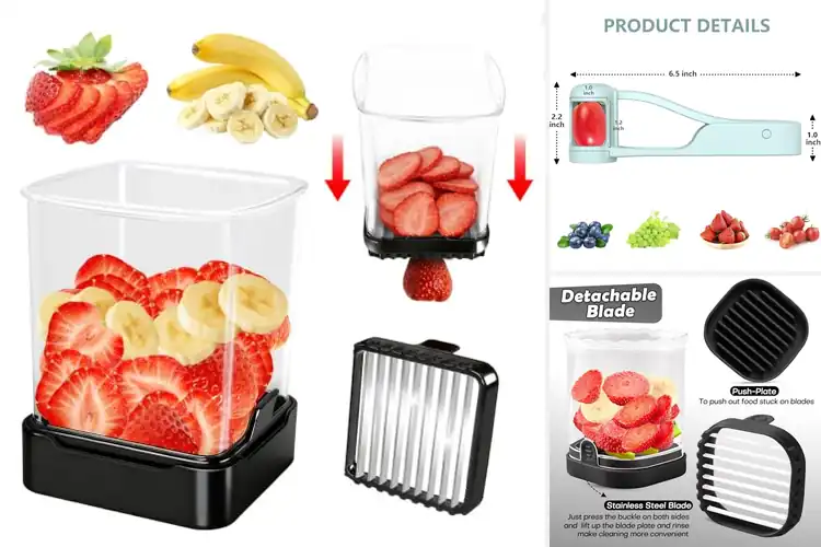 Detailed view of Best Fruit Slicers: Effortless Prep for Faster, Fun Cooking