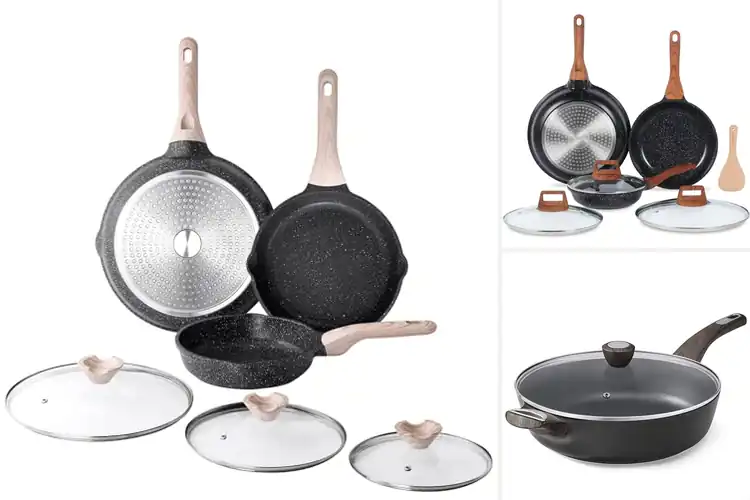 Detailed view of Best Frying Pans With Lids: Upgrade Your Cooking Game