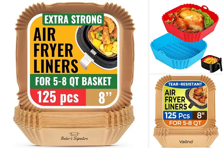 Detailed view of Best Heat Resistant Air Fryer Liners