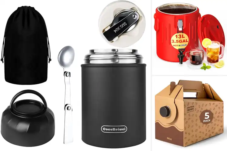 Detailed view of Best Insulated Hot Drink Containers