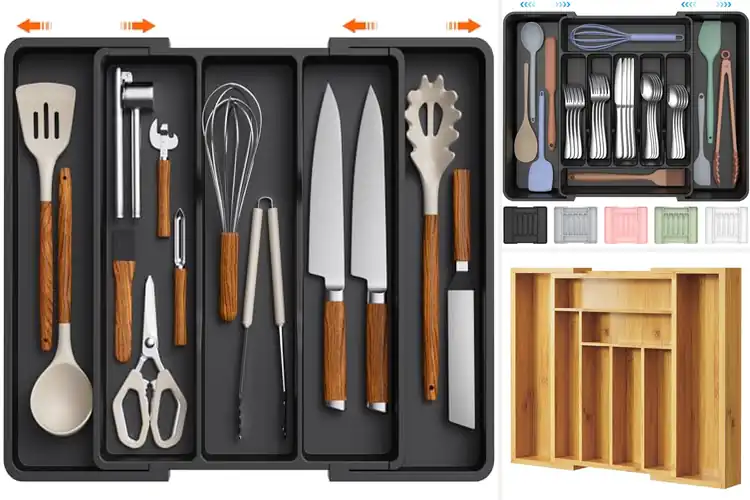 Detailed view of Best Kitchen Drawer Organizers
