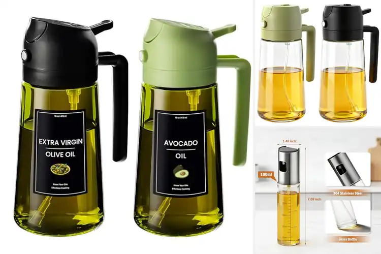 Detailed view of Best Kitchen Oil Mister Sets