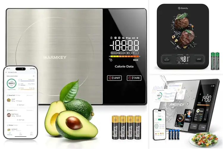 Detailed view of Best Kitchen Scales For Keto Meal Prep