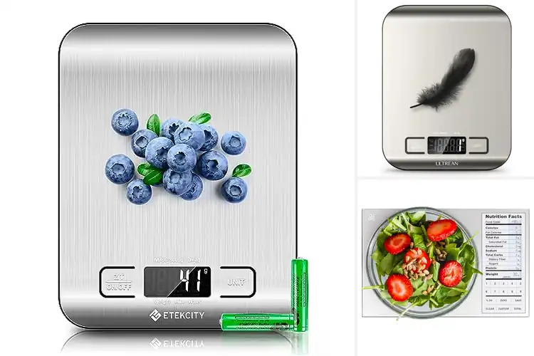 Detailed view of Best Kitchen Scales For Meal Preps