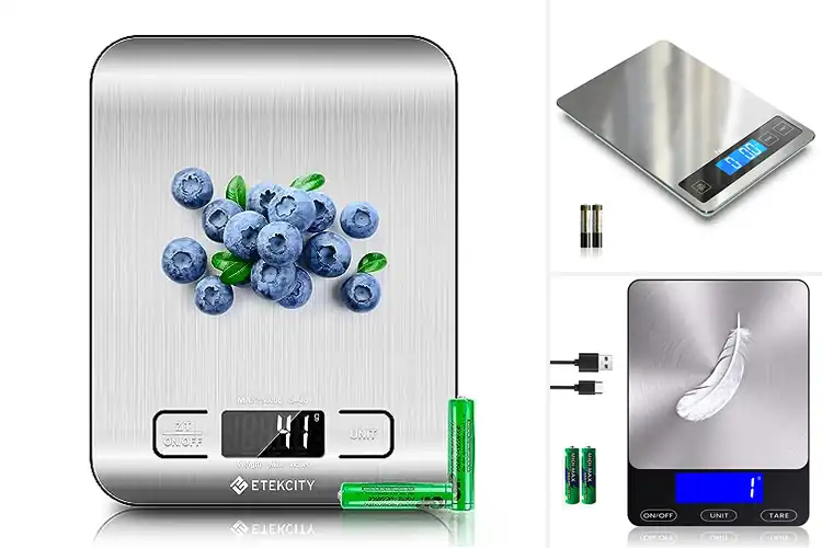 Detailed view of Best Kitchen Scales with Tare Function