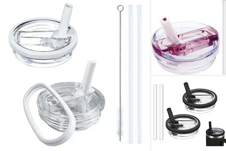 Detailed view of Best Leakproof Flip Straw Lid