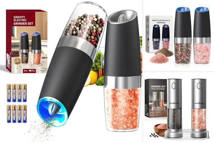 Detailed view of Best LED Salt And Pepper Shakers