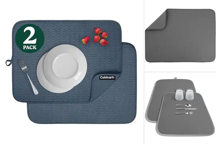 Detailed view of Best Machine Washable Dish Drying Mats