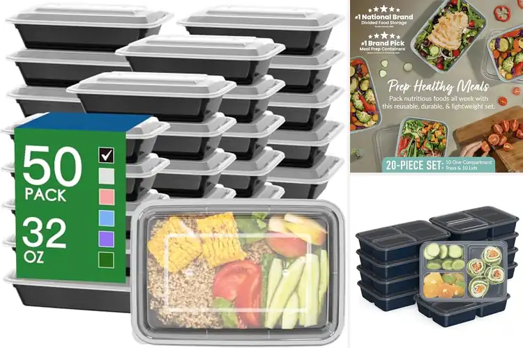Detailed view of Best Meal Prep Containers