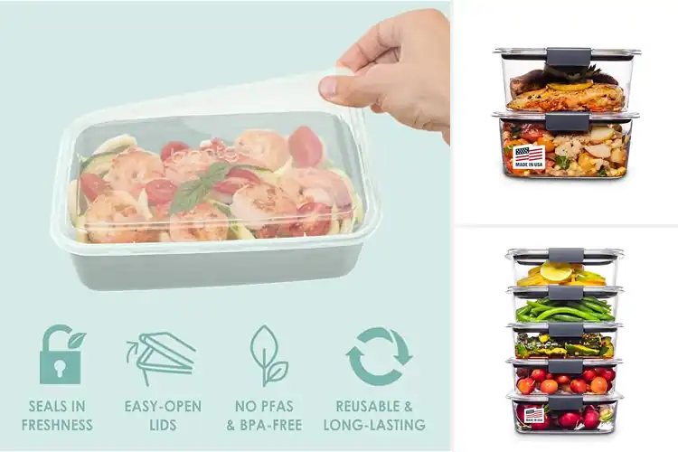 Detailed view of Best Microwave Safe Containers