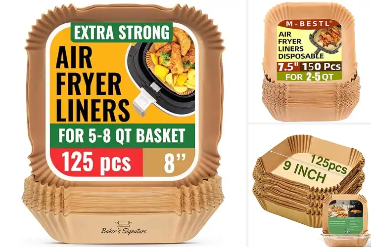 Detailed view of Best Oil Proof Air Fryer Liners