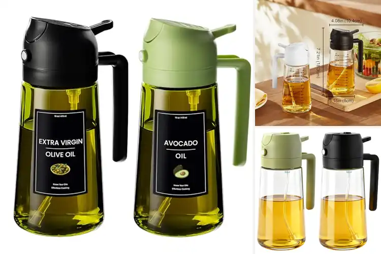 Detailed view of Best Oil Spray Bottles: Top 10 Picks for Healthier Cooking