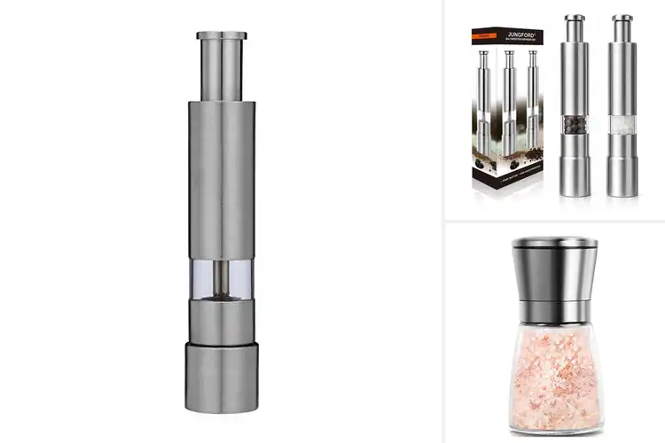 Detailed view of Best One Hand Salt Grinders