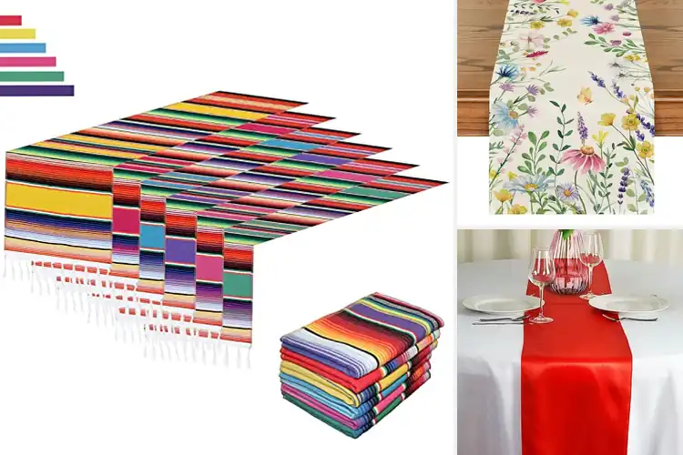 Detailed view of Best Party Table Runners: Style & Shine