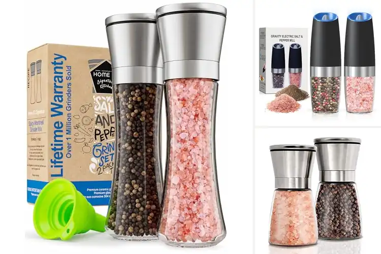 Detailed view of Best Pepper Grinder Sets