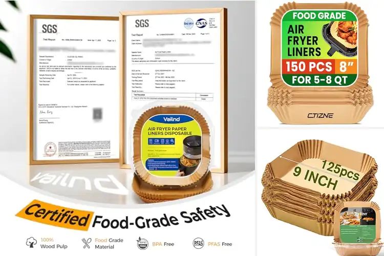 Detailed view of Best PFAs Free Parchment Liners