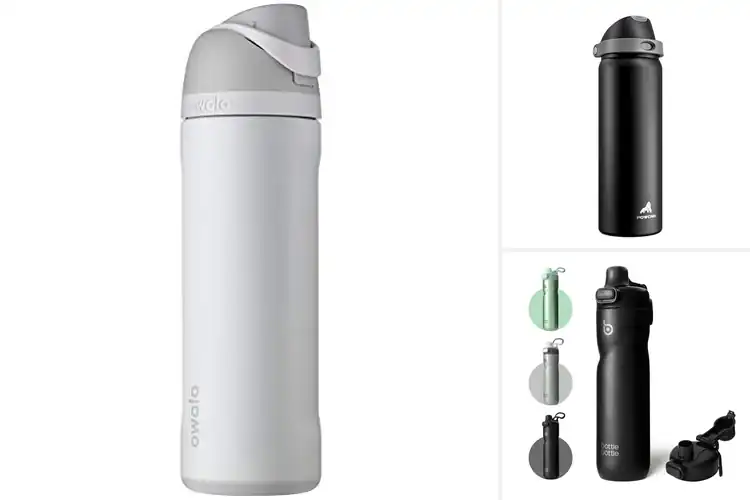 Detailed view of Best Push-Button Lid Bottles for Easy Hydration