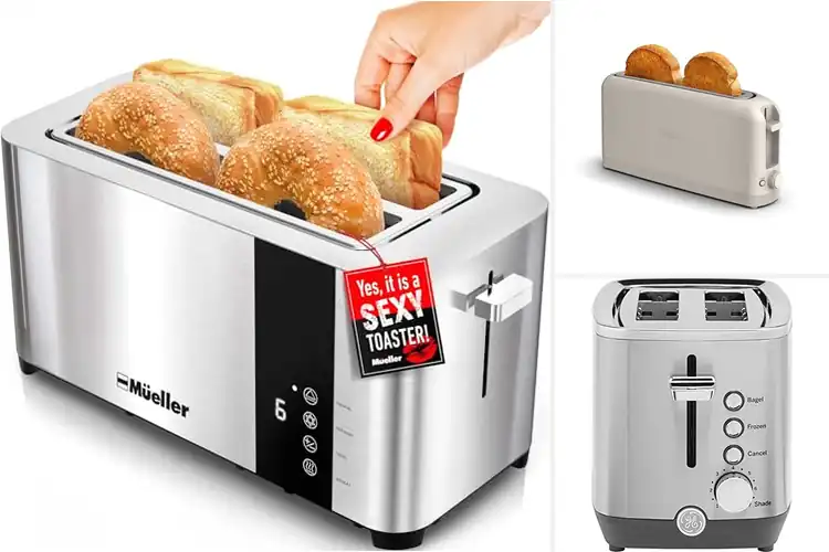 Detailed view of Best Removable Crumb Tray Toaster