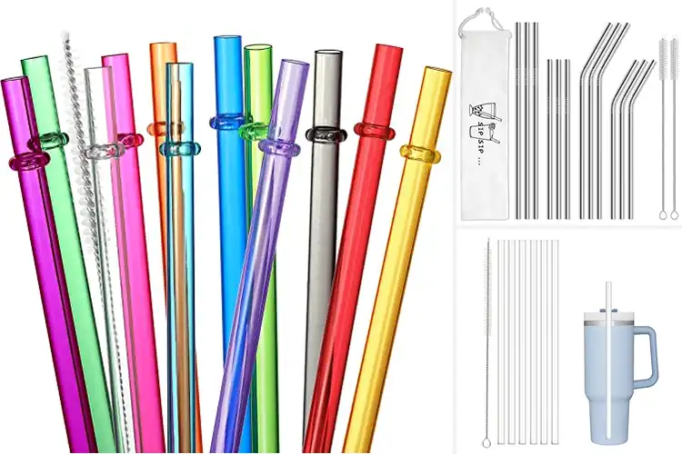 Detailed view of Best Reusable Straws: Sip Green, Sip Happy