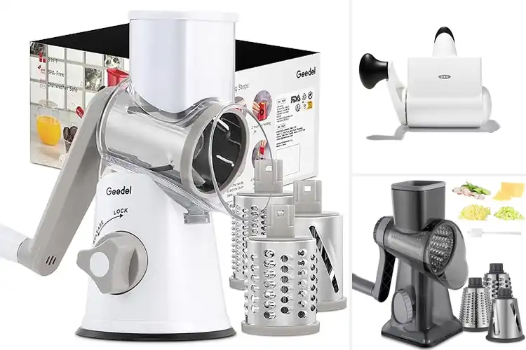 Detailed view of Best Rotary Cheese Graters