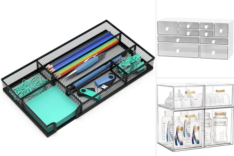 Detailed view of Best Space Saving Drawer Organizers