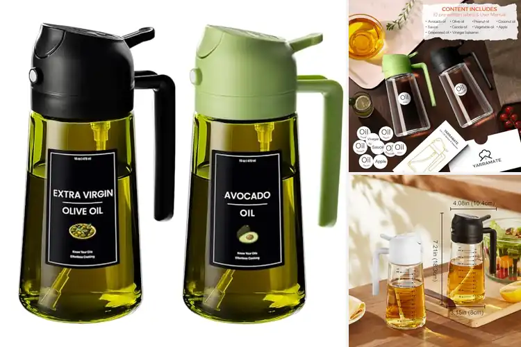 Detailed view of Best Spray Oil Bottles: Top 10 Picks for Effortless Cooking